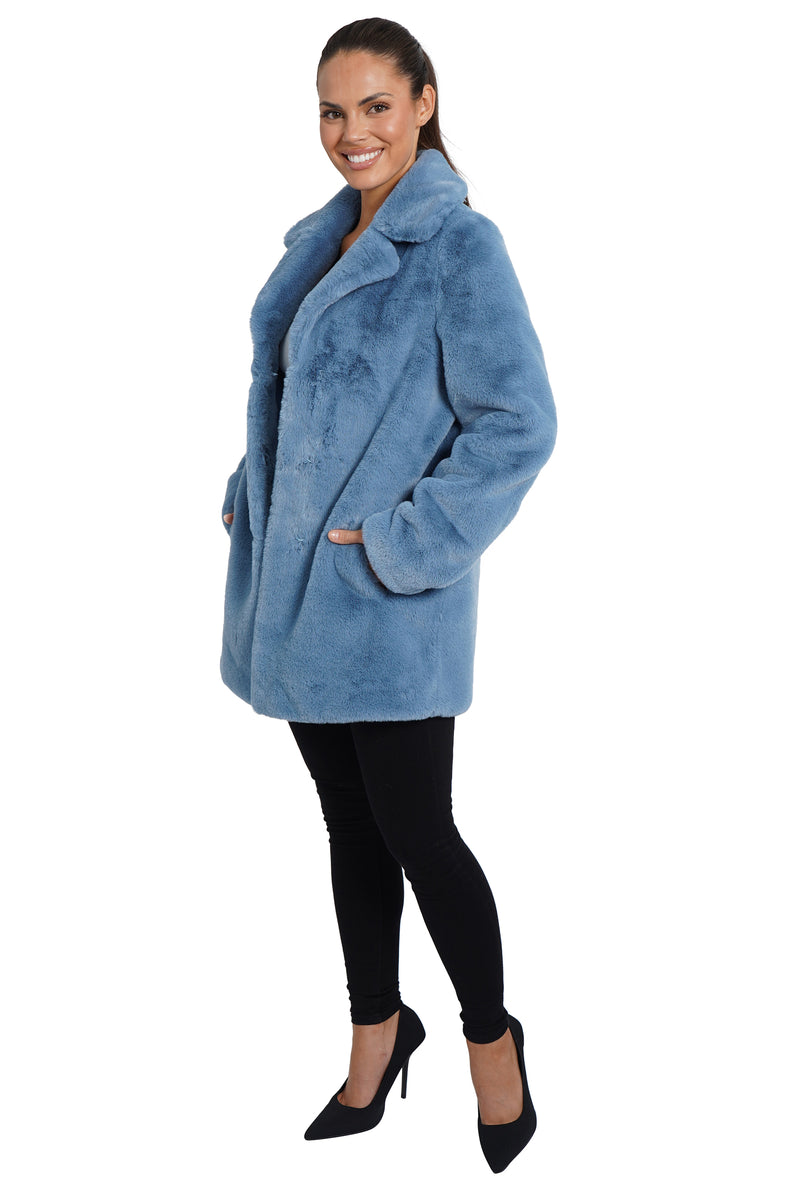 Love Token Theodore Faux Fur Coat 2