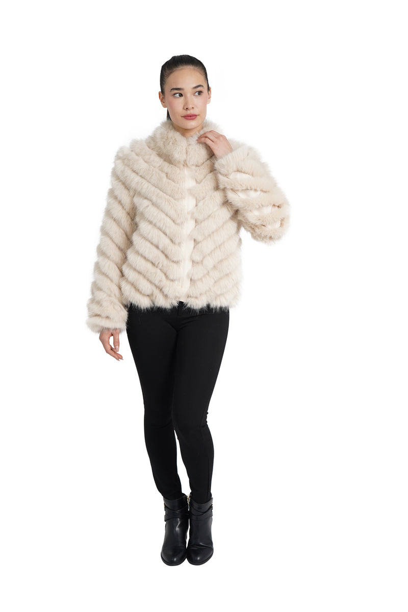 Julissa Faux Fur Reversible Jacket