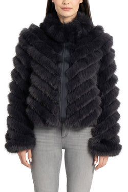 Julissa Faux Fur Reversible Jacket