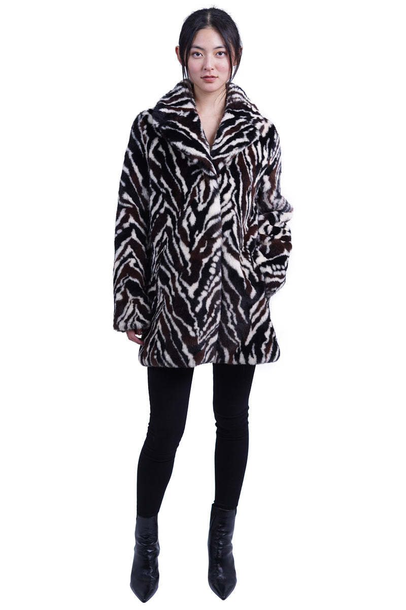 Love Token Cathy Faux Fur Coat 1