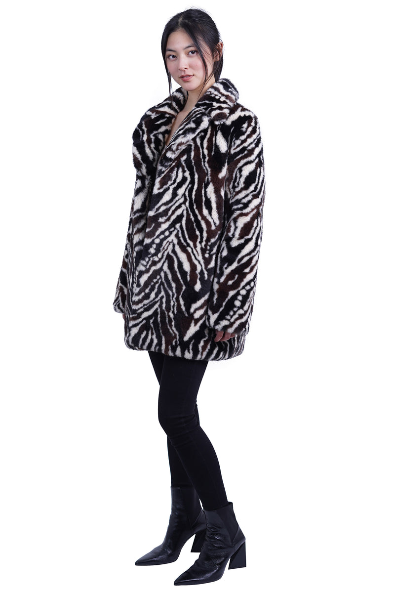 Love Token Cathy Faux Fur Coat 4