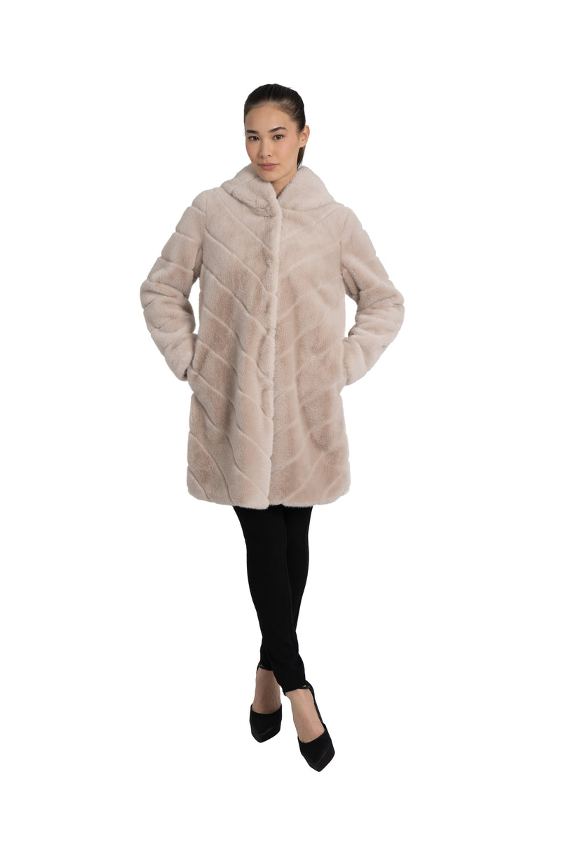 Mischa Faux Fur Coat