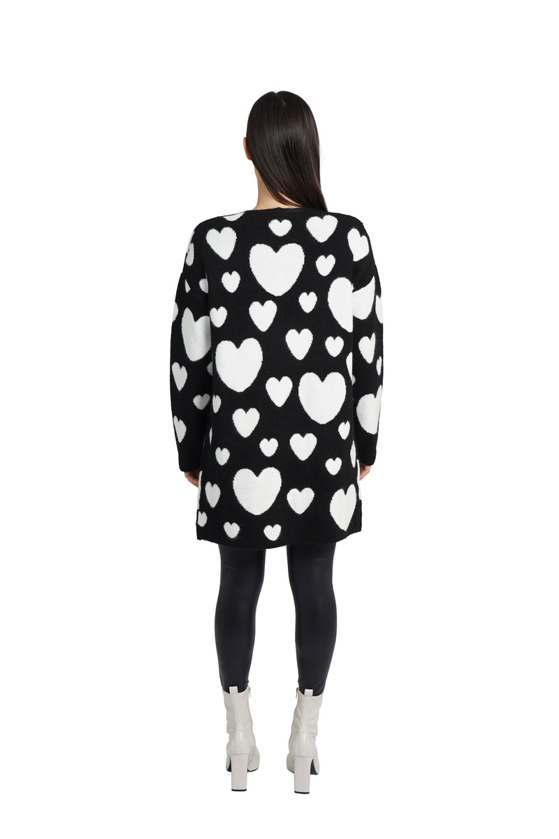 Hearts Cardigan