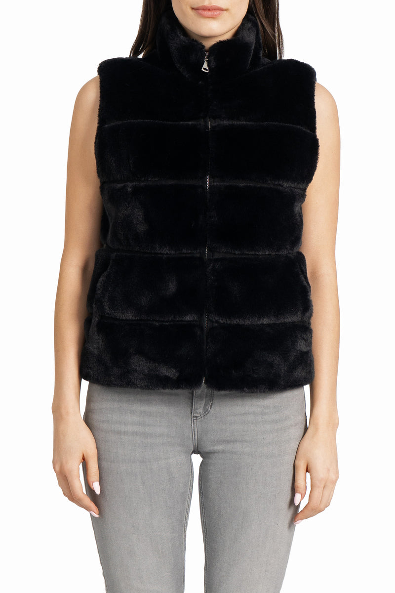 Vince Faux Fur Vest