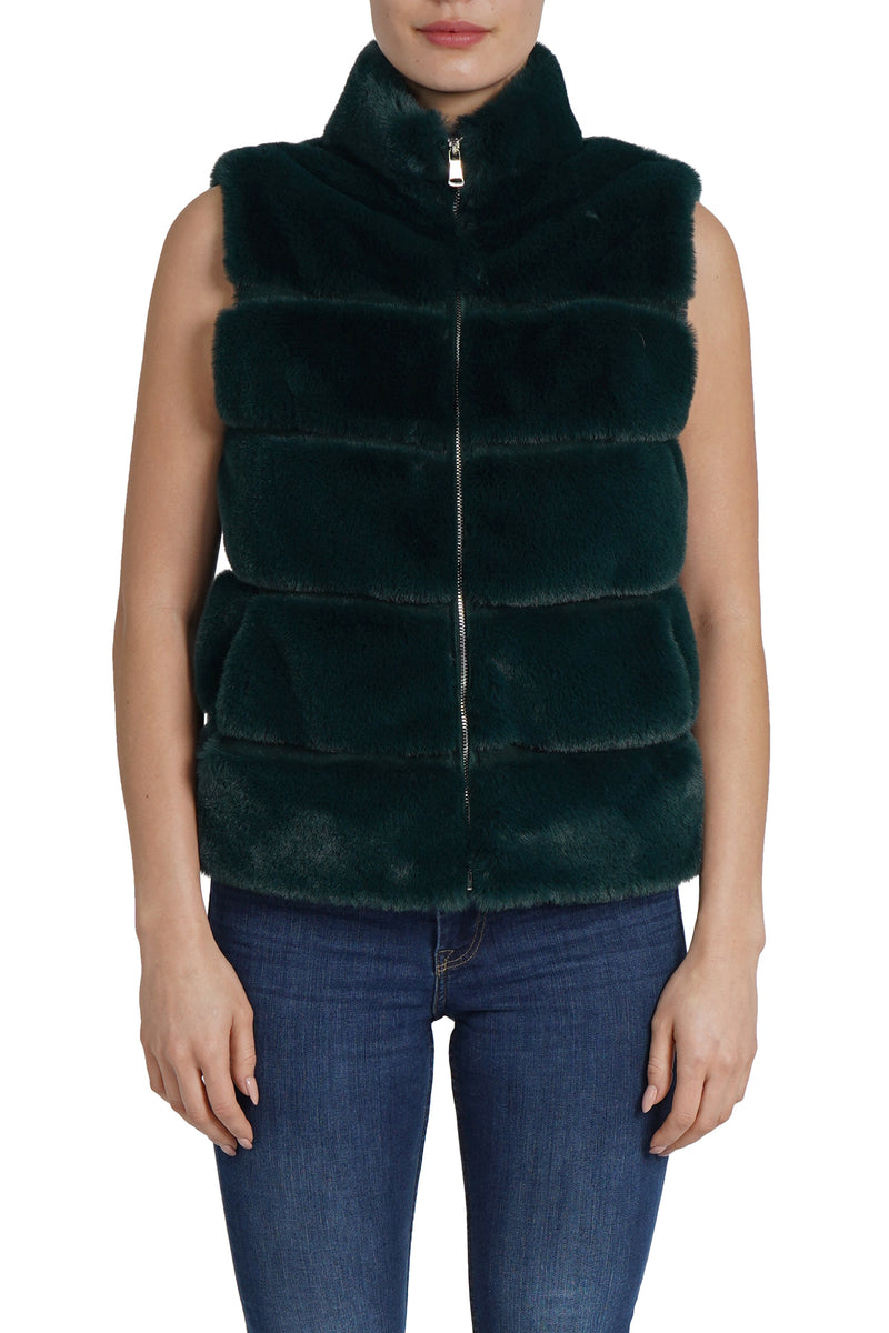 Vince Faux Fur Vest