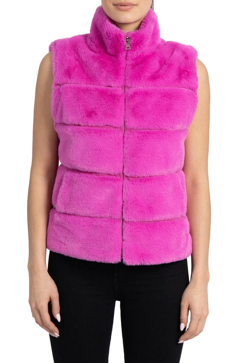 Vince Faux Fur Vest