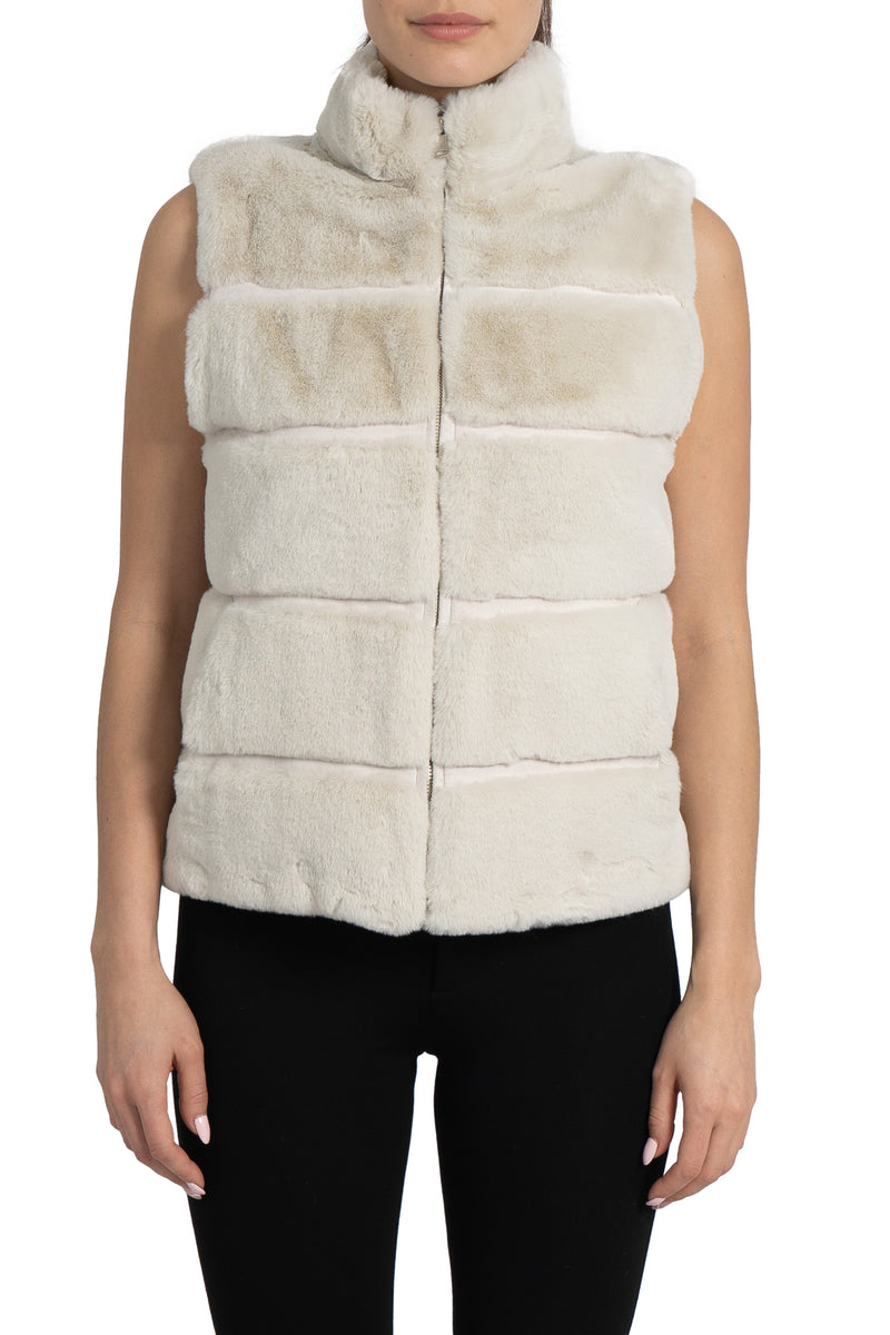 Vince Faux Fur Vest