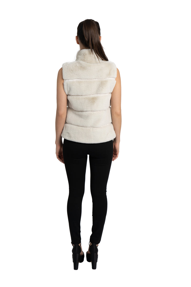 Vince Faux Fur Vest