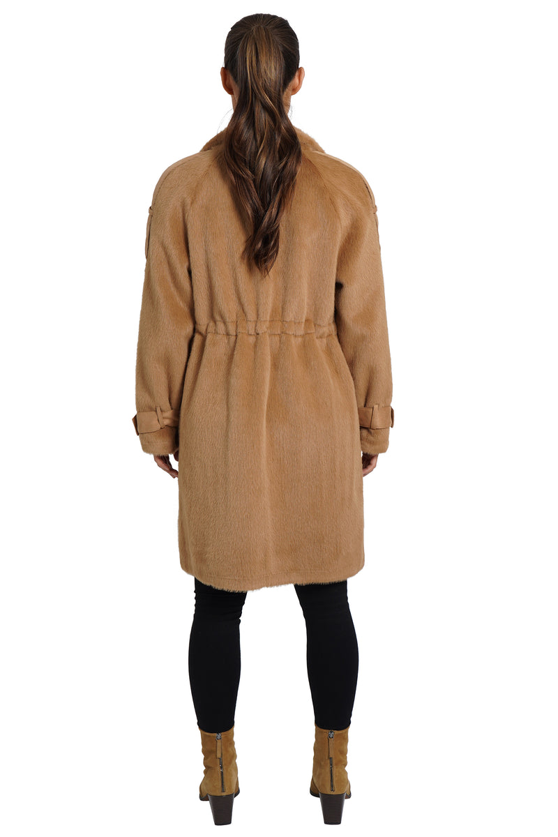 Tracy Faux Fur Parka Coat