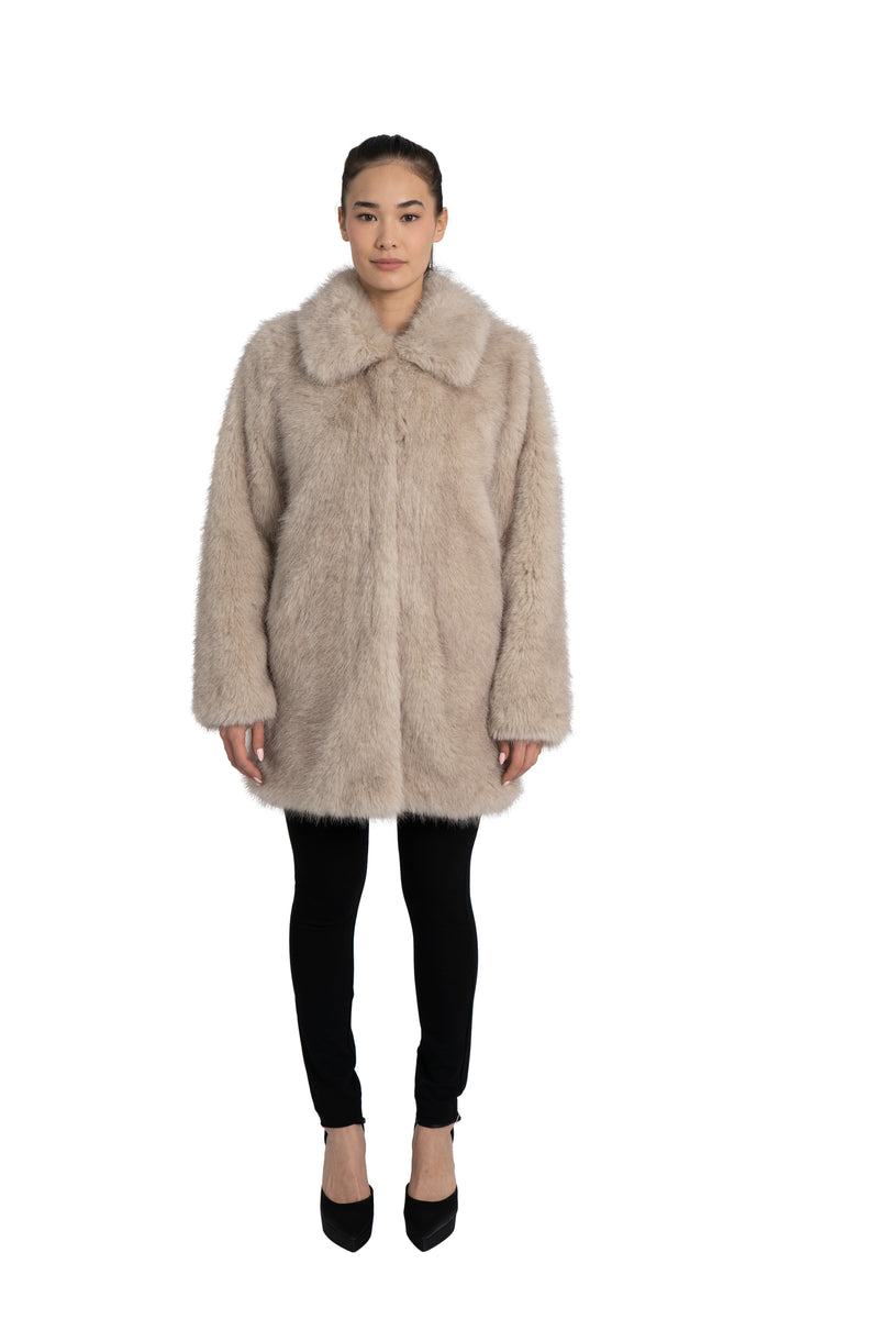 Victoria Faux Fur Coat