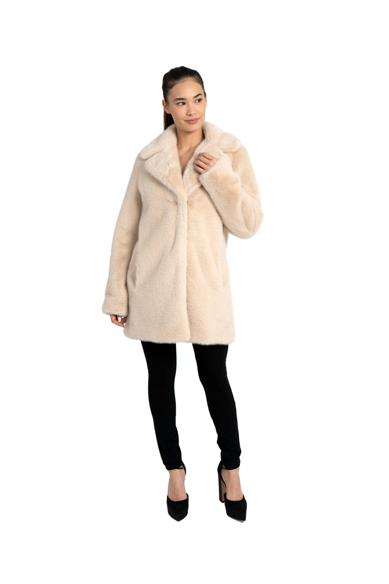 Elsa Faux Fur Coat