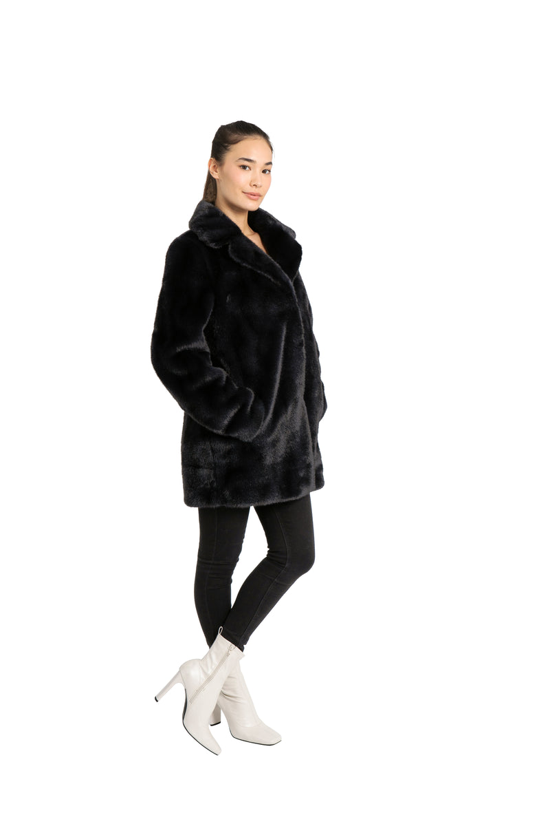 Elsa Faux Fur Coat