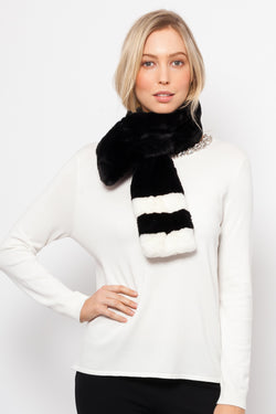 Love Token Judith Faux Fur Scarf