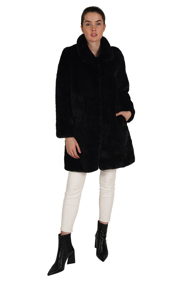 Love Token Turner Faux Fur Coat 8