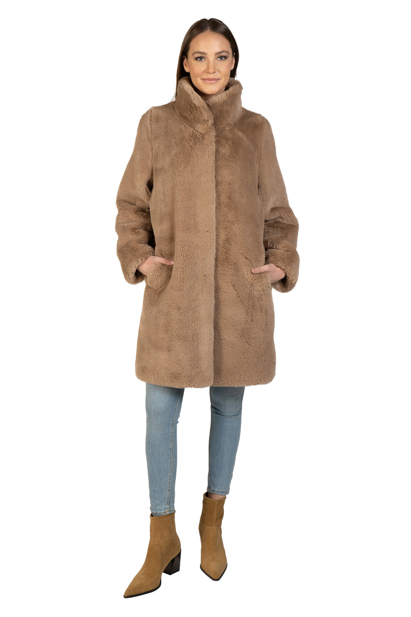 Love Token Turner Faux Fur Coat 3