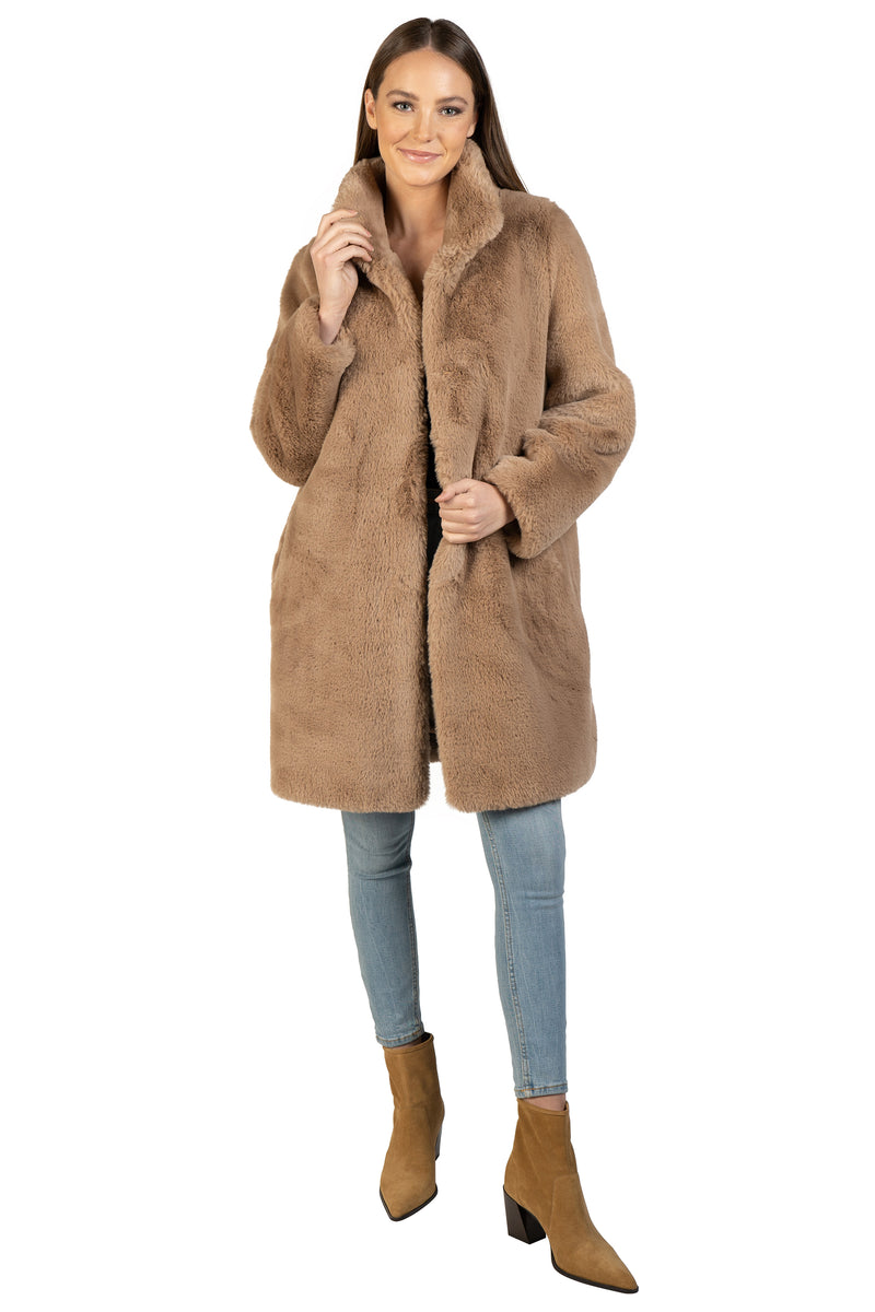 Love Token Turner Faux Fur Coat 2