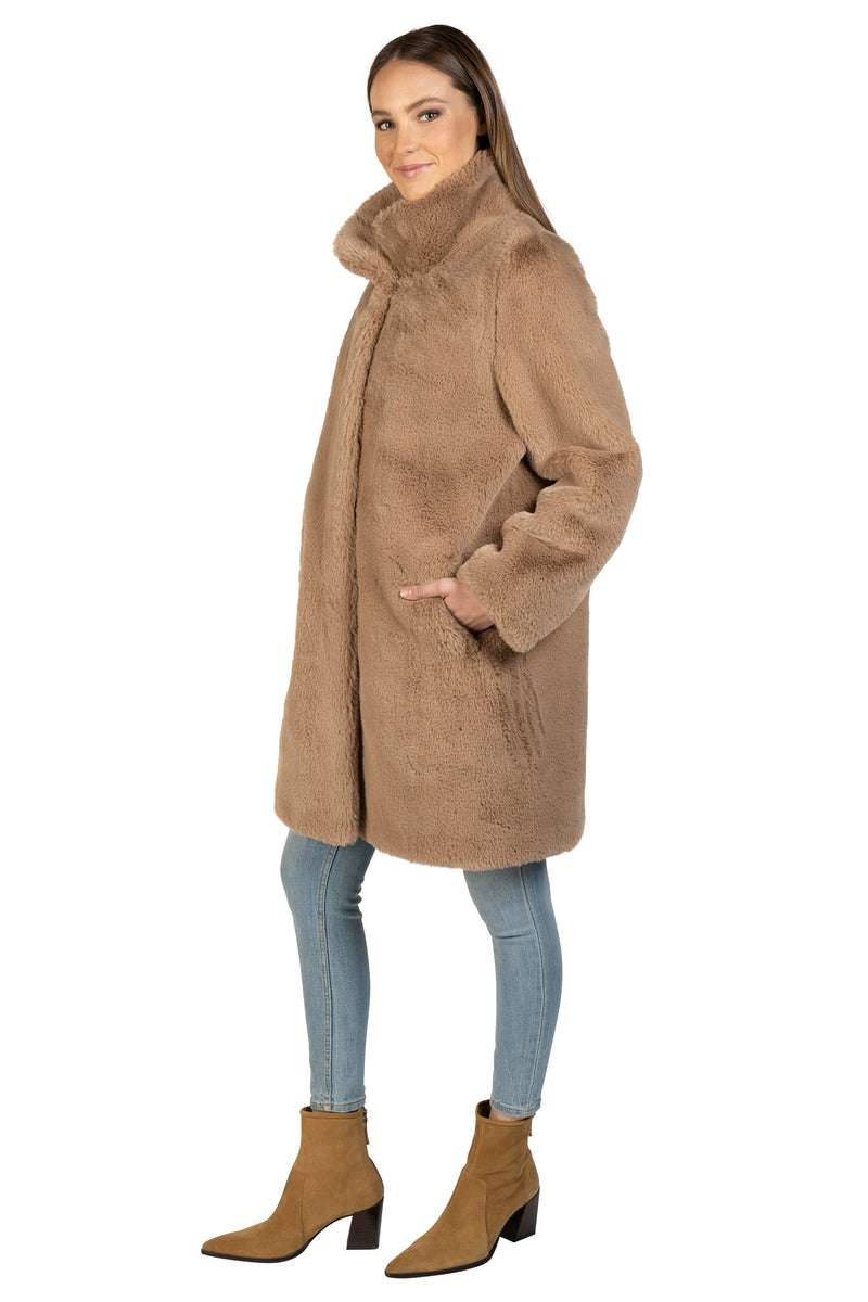 Love Token Turner Faux Fur Coat 4