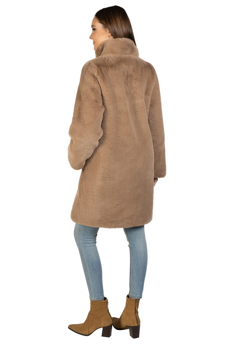 Love Token Turner Faux Fur Coat 5