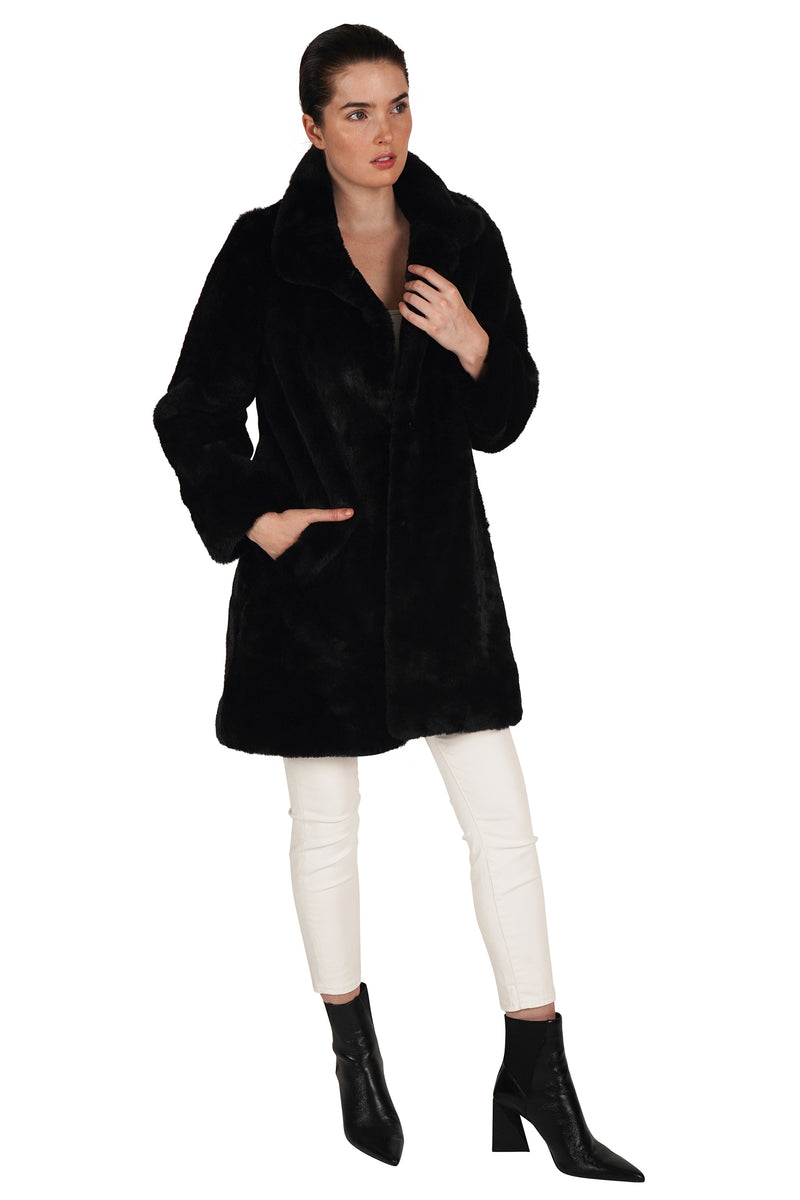 Love Token Turner Faux Fur Coat 7