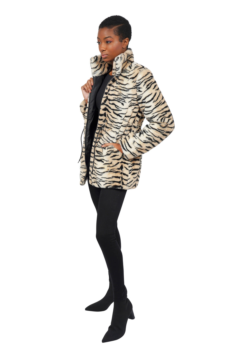 Love Token George Faux Fur Jacket 4