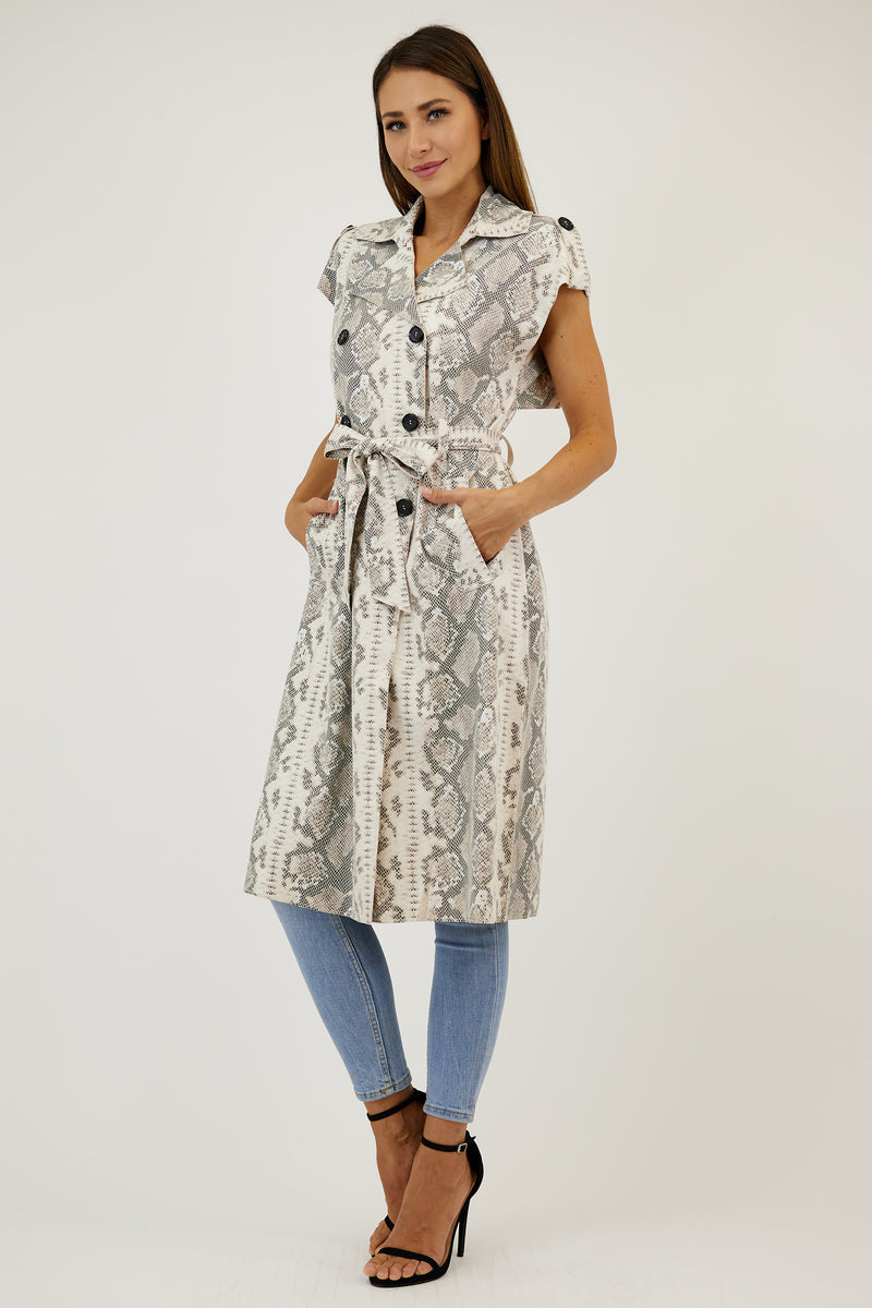 Love Token Ruth Sleeveless Trench Coat 3