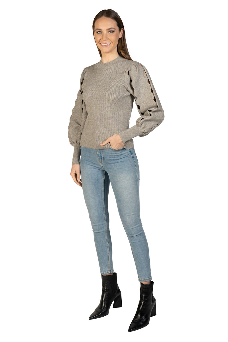 Love Token Ophelia Cut Sleeve Sweater 3