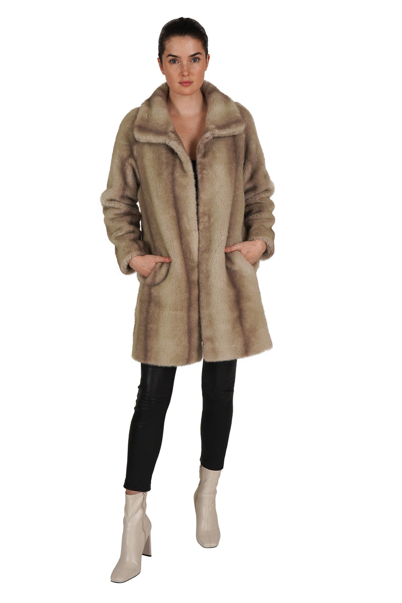 Love Token Faux Fur Coat 1