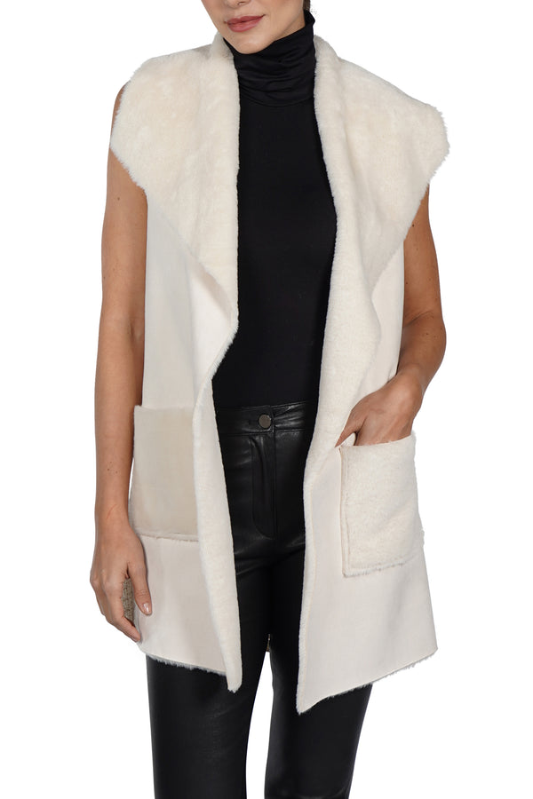 Love Token Andrea Faux Fur Vest