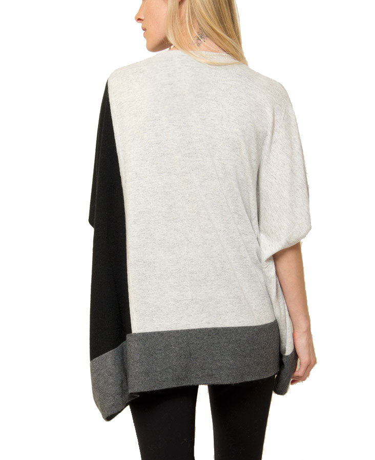 Love Token Jake Color Blocked Poncho 8