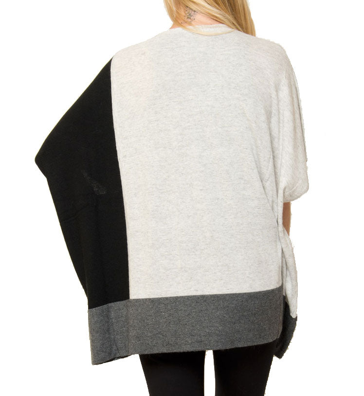 Love Token Jake Color Blocked Poncho 7