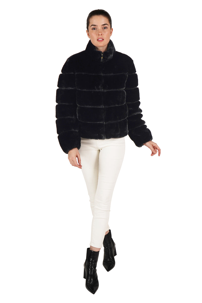 Alex Faux Fur Jacket-10