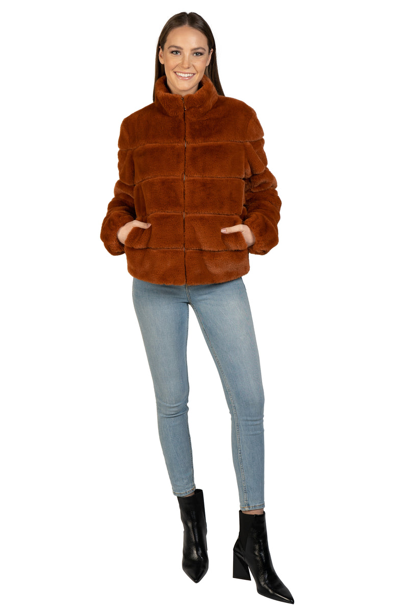 Alex Faux Fur Jacket