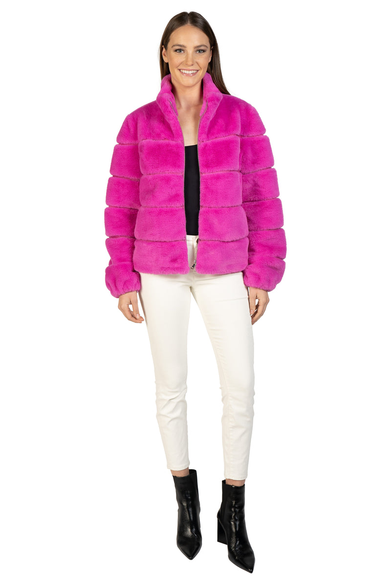 Alex Faux Fur Jacket-7