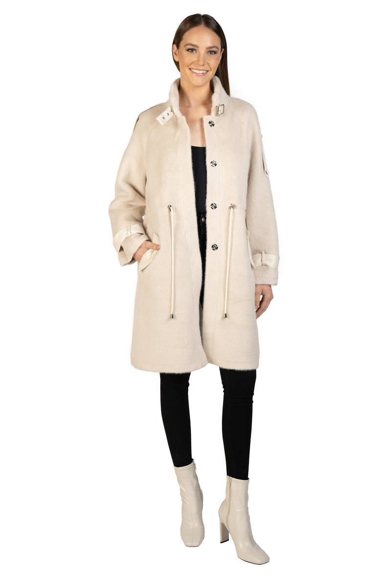 Love Token Tracy Faux Fur Parka Coat 7