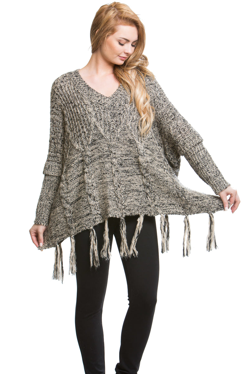 Love Token Tassel Trim Sweater 4